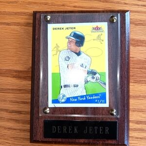 DEREK JETER FLEER CARD